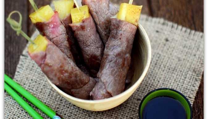 Brochettes boeuf fromage