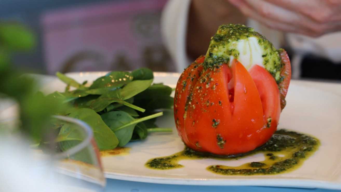 Mozzarella marinée