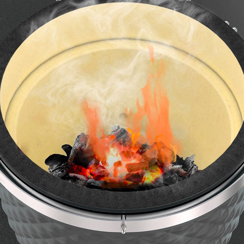 Intérieur cuve kamado