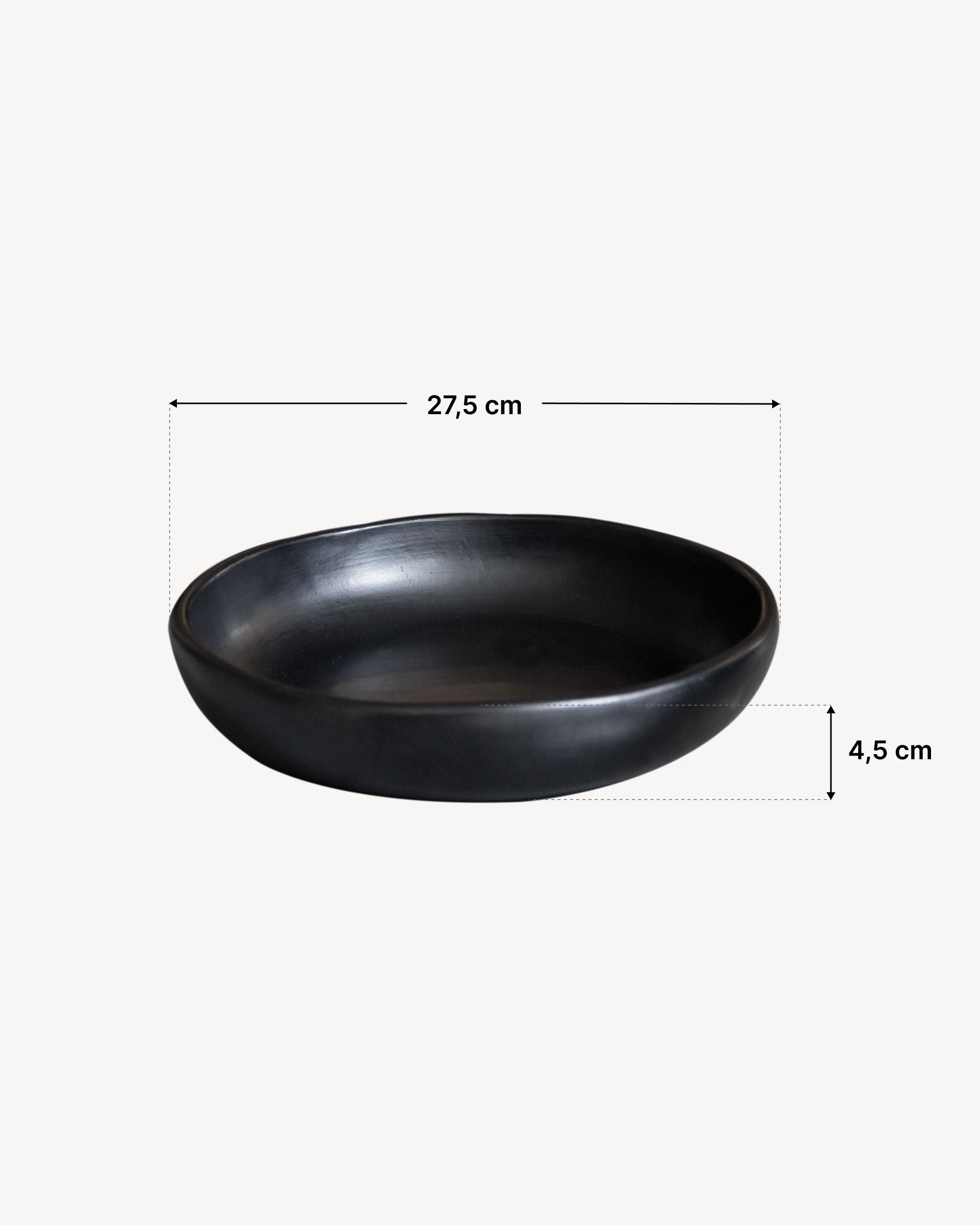 Dimensioni grande piatto chamba