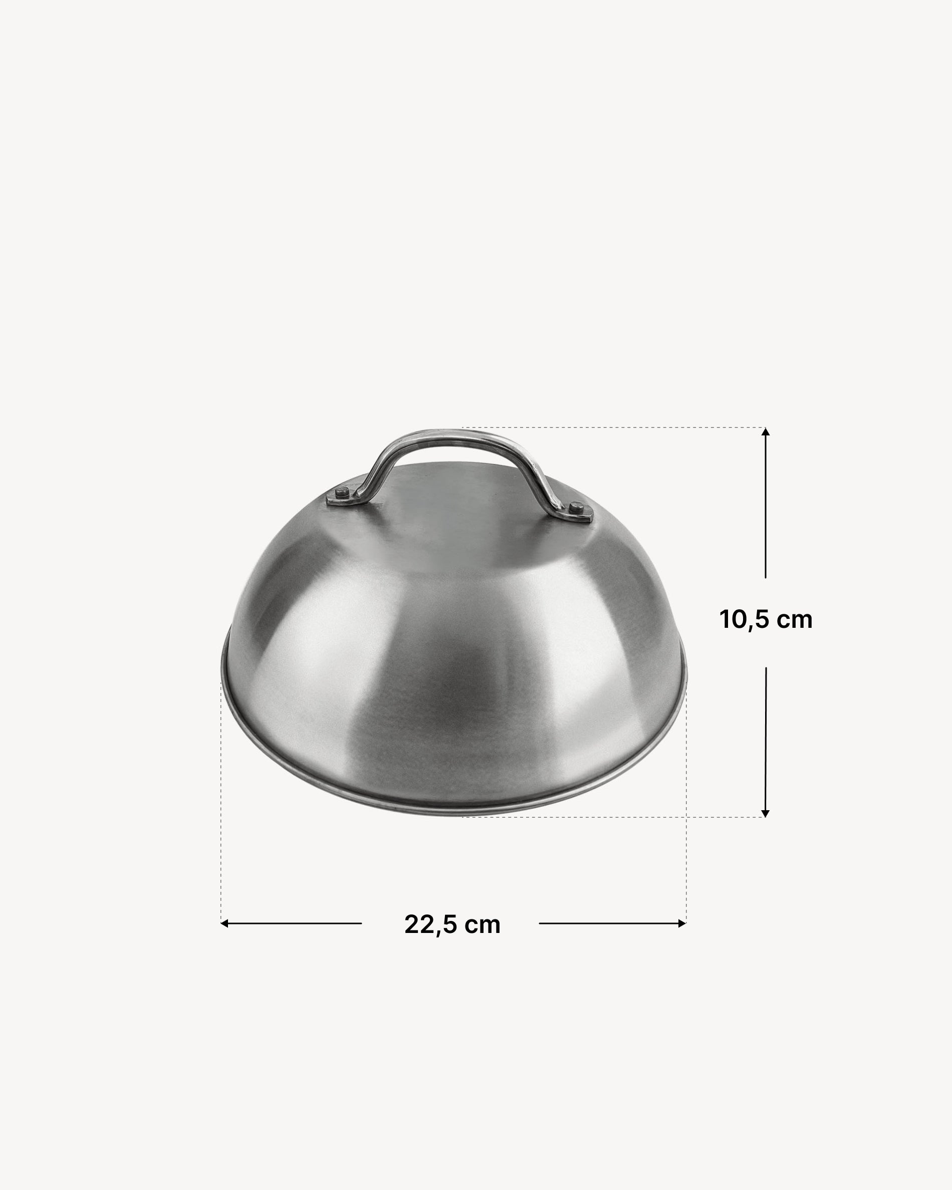 Cloche en inox