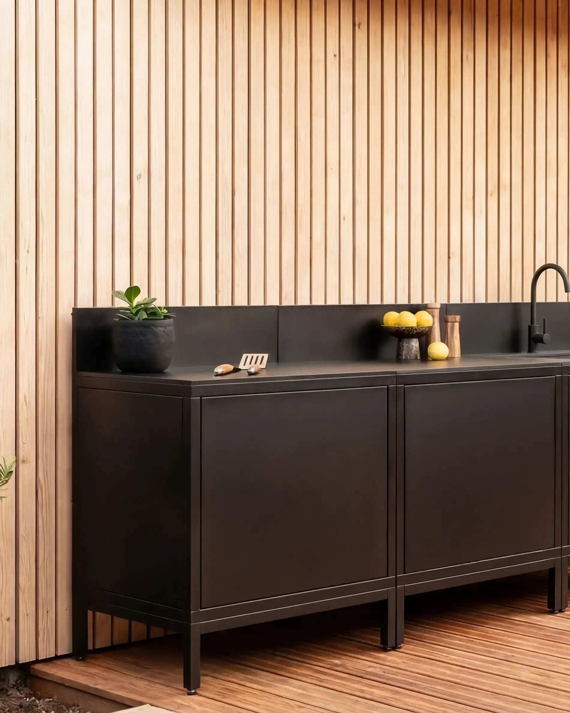 Meuble de cuisine d'extérieur PILOTIS