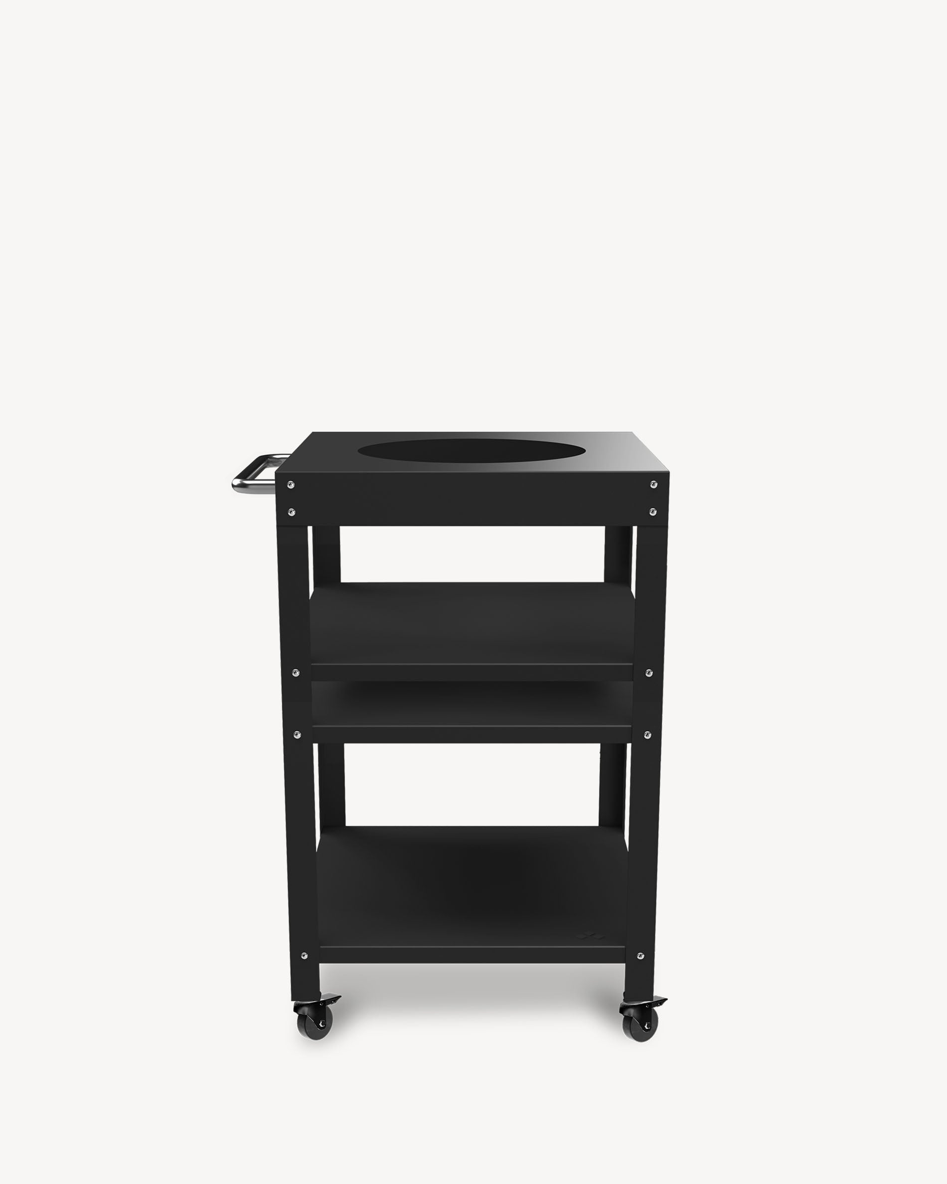 Carrello in metallo nero per Little Kokko 13''