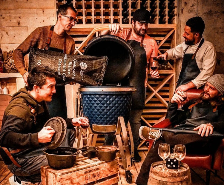 Le kamado Kokko avec Les Ripailleurs