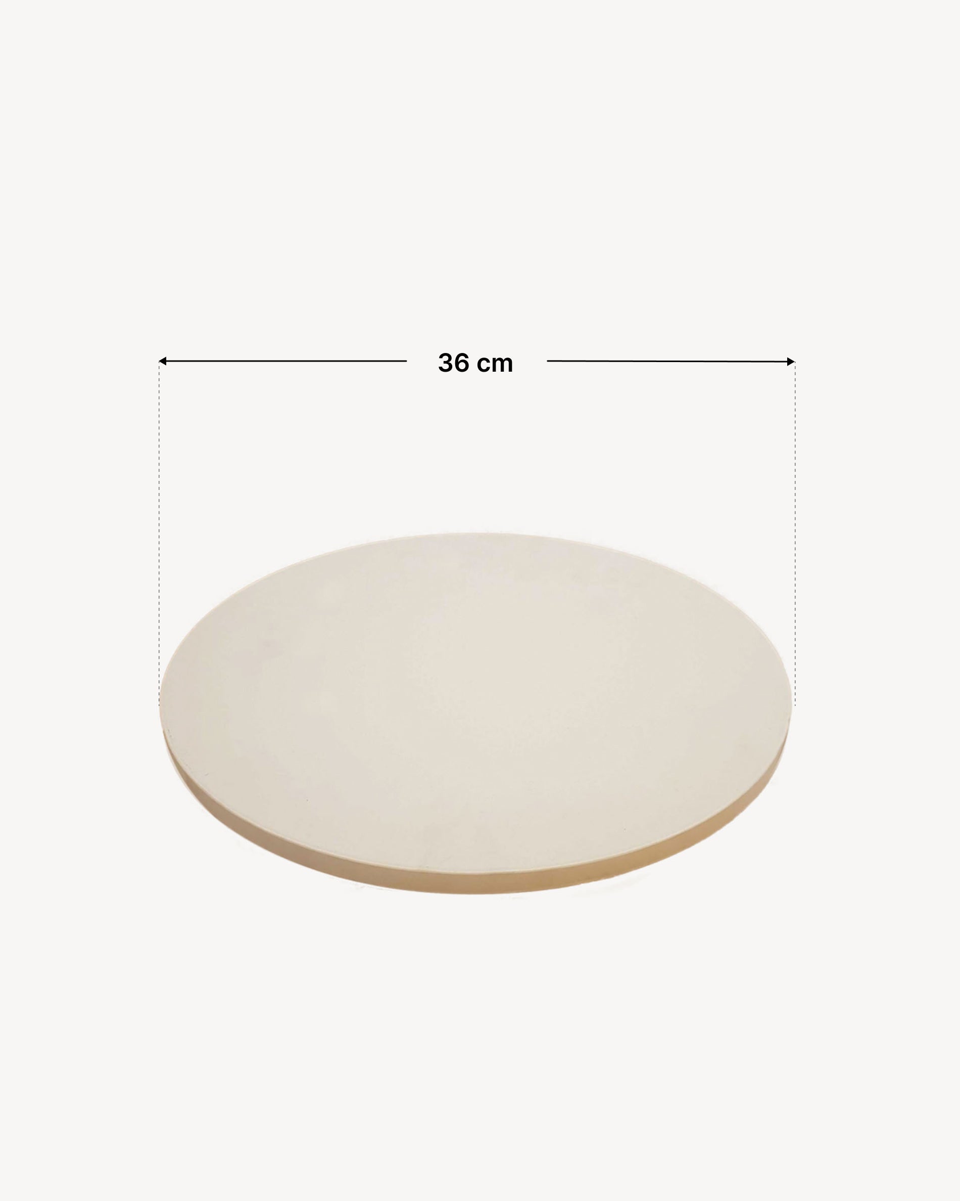 Abmessungen Pizzastein Kokko XL 22"