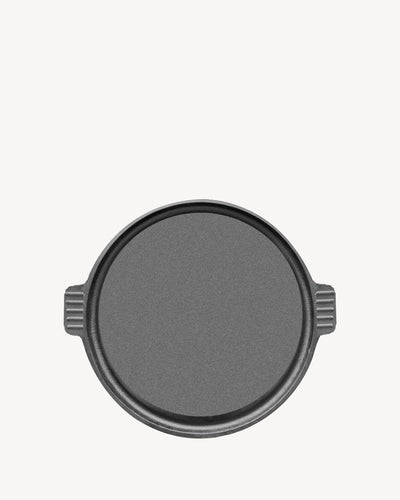 Plaque de cuisson plancha réversible en fonte