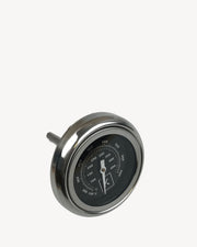 Integriertes Edelstahl-Thermometer zur Temperaturkontrolle des Kamado.